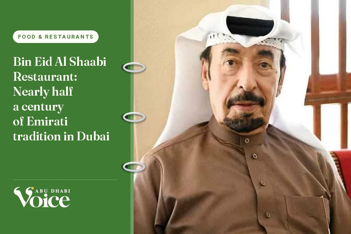 Bin Eid Al Shaabi Restaurant: Nearly half a century of Emirati tradition in Dubai