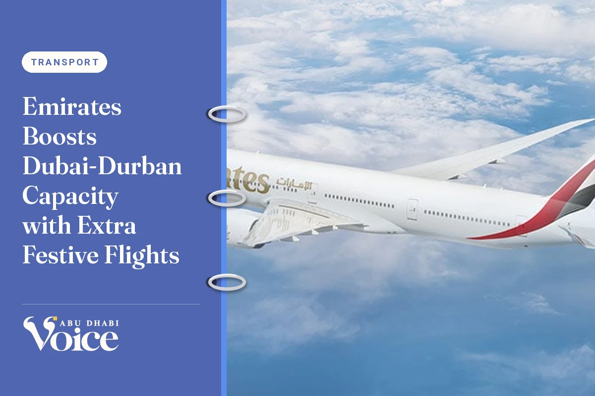 Emirates Boosts Dubai‑Durban Capacity with Extra Festive Flights