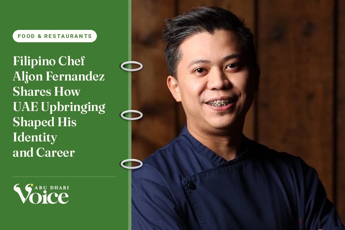 Filipino Chef Aljon Fernandez Shares How UAE Upbringing Shaped His Identity and Career