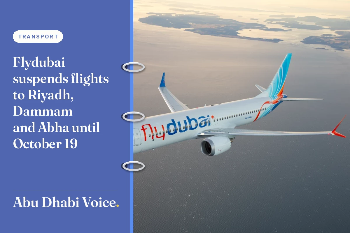 Flydubai suspends flights to Riyadh, Dammam and Abha until October 19