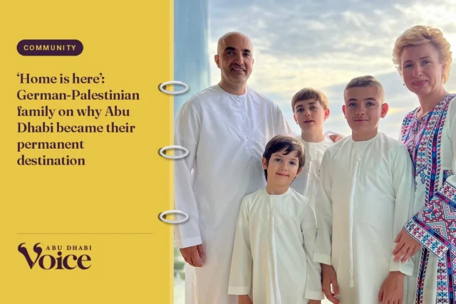 ‘Home is here’: German-Palestinian family on why Abu Dhabi became their permanent destination