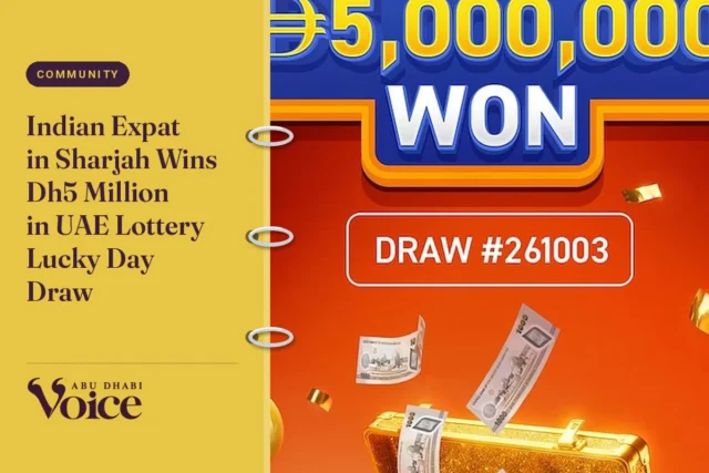 Indian Expat in Sharjah Wins Dh5 Million in UAE Lottery Lucky Day Draw