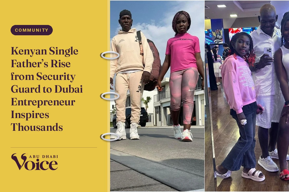 Kenyan Single Father’s Rise from Security Guard to Dubai Entrepreneur Inspires Thousands