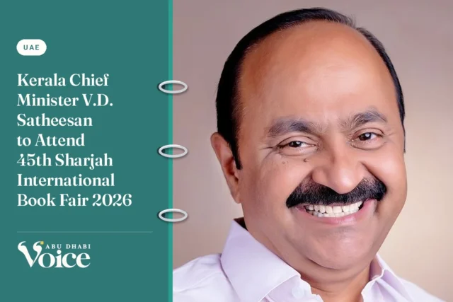Kerala Chief Minister V.D. Satheesan to Attend 45th Sharjah International Book Fair 2026