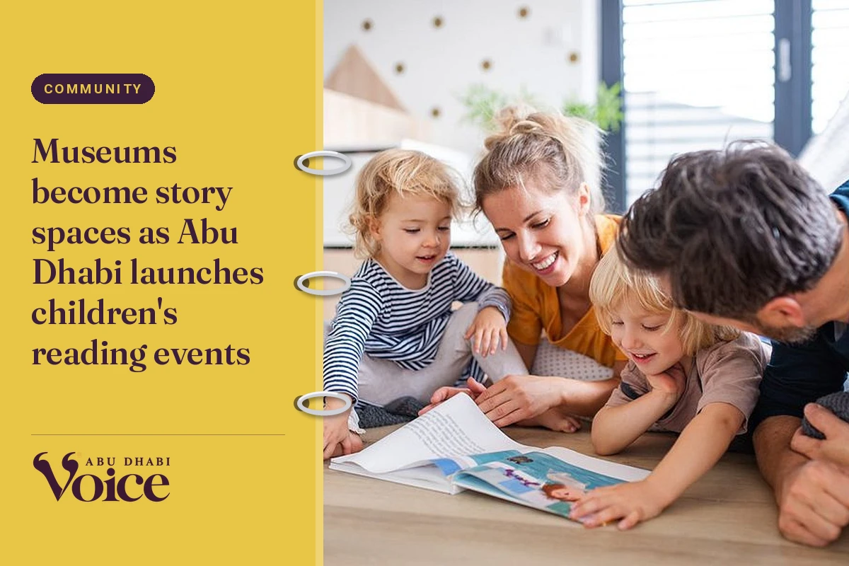 Museums become story spaces as Abu Dhabi launches children's reading events