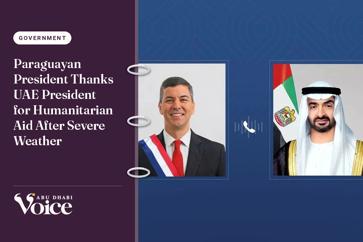 Paraguayan President Thanks UAE President for Humanitarian Aid After Severe Weather