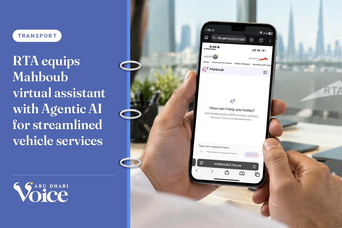 RTA equips Mahboub virtual assistant with Agentic AI for streamlined vehicle services
