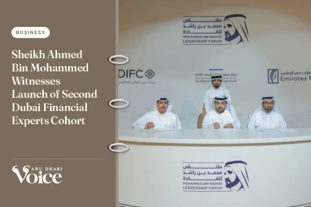 Sheikh Ahmed Bin Mohammed Witnesses Launch of Second Dubai Financial Experts Cohort