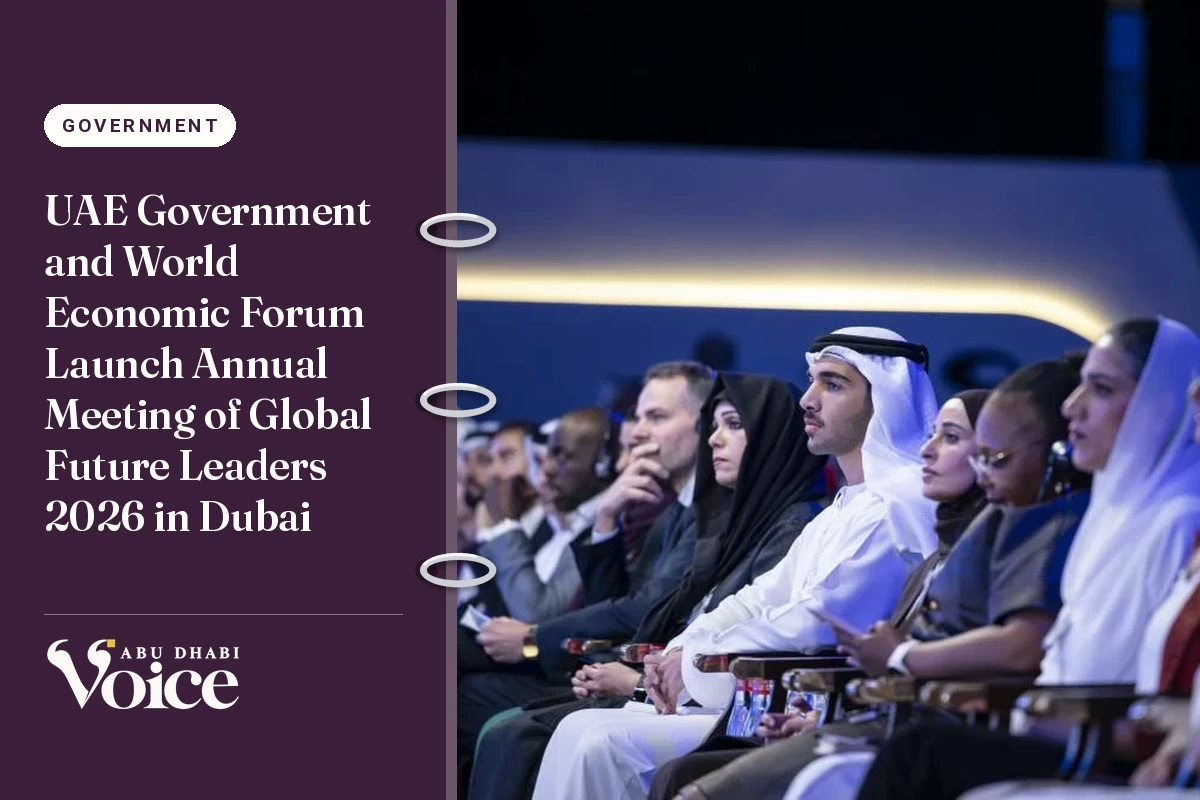 UAE Government and World Economic Forum Launch Annual Meeting of Global Future Leaders 2026 in Dubai