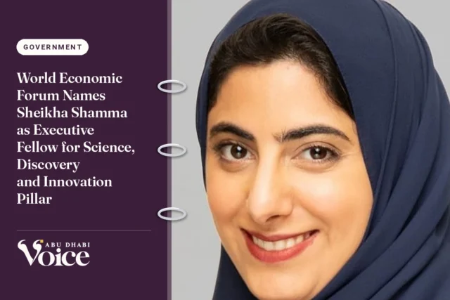 World Economic Forum Names Sheikha Shamma as Executive Fellow for Science, Discovery and Innovation Pillar