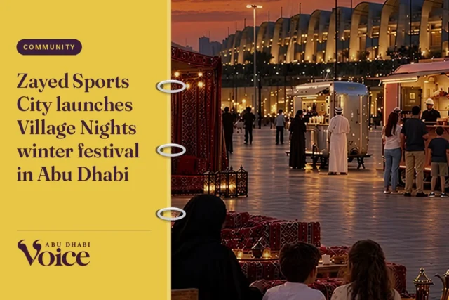 Zayed Sports City launches Village Nights winter festival in Abu Dhabi